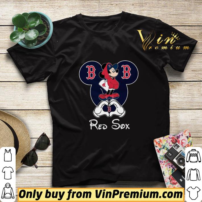Mickey Mouse Heart Boston Red Sox shirt sweater 4813ca78 mickey mouse heart boston red sox shirt sweater 4 - Mickey Mouse Heart Boston Red Sox shirt sweater