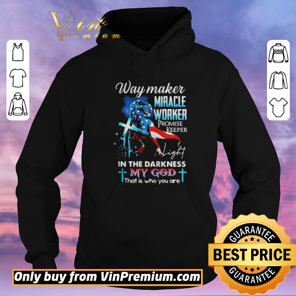 492385df funny way maker miracle worker promise keeper american flag veteran independence day shirt sweater 4 - Funny Way maker miracle worker promise keeper American flag veteran Independence Day shirt sweater