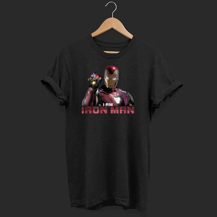 Official Marvel Avengers Endgame I am Iron Man Shirt