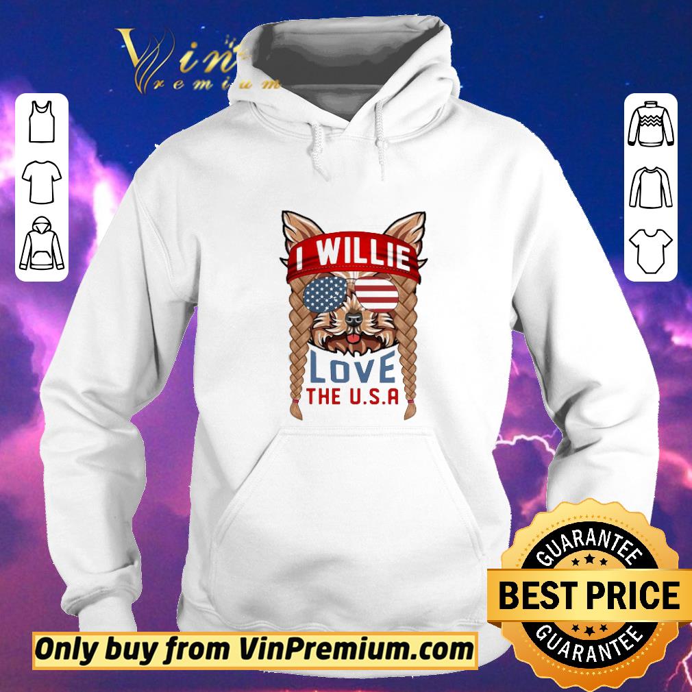 50a5fb9c premium willie nelson mashup yorkshire terrier i willie love the usa shirt sweater 4 - Premium Willie Nelson Mashup Yorkshire Terrier I Willie Love The USA shirt sweater