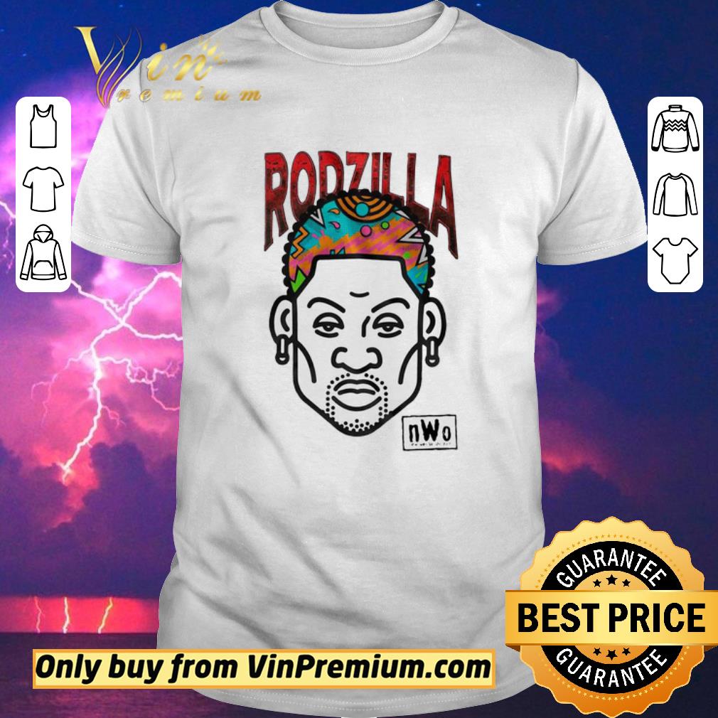 Nice Dennis Rodman Rodzilla The Worm Nwo Wrestling shirt sweater