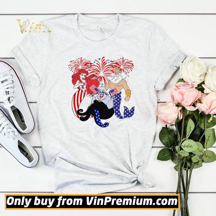 54fc1dbe the little mermaid happy the 4th of july america shirt 4 - The Little Mermaid happy the 4th Of July America shirt