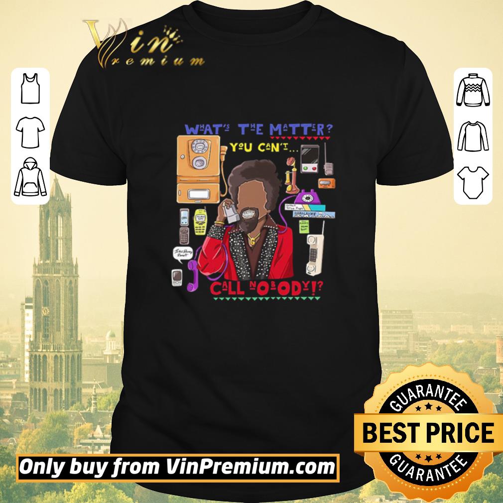 Original What the matter you can call nobody Martin shirt sweater