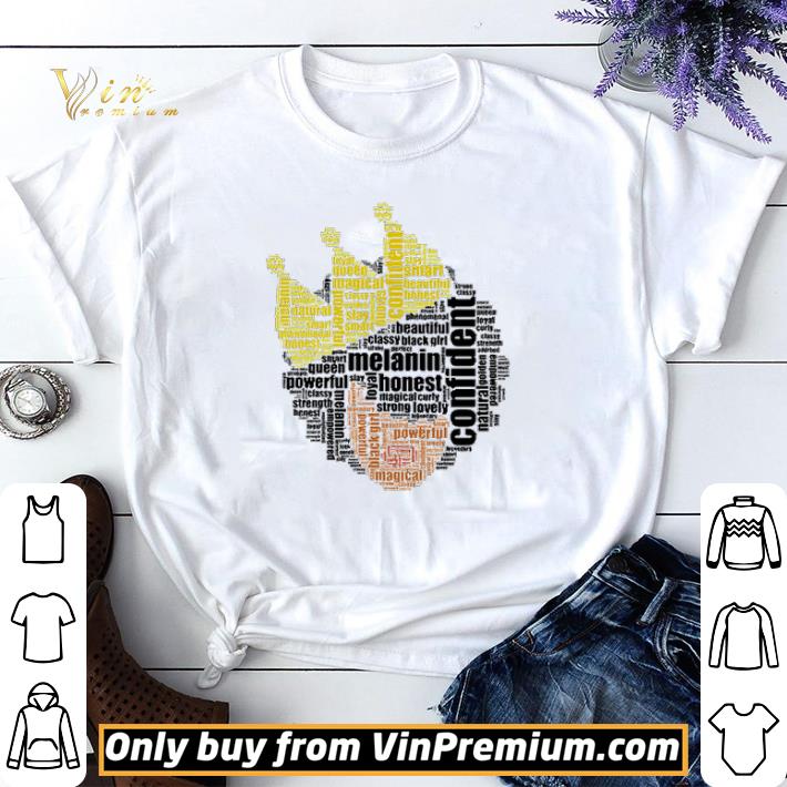 Melanin confident honest king shirt sweater