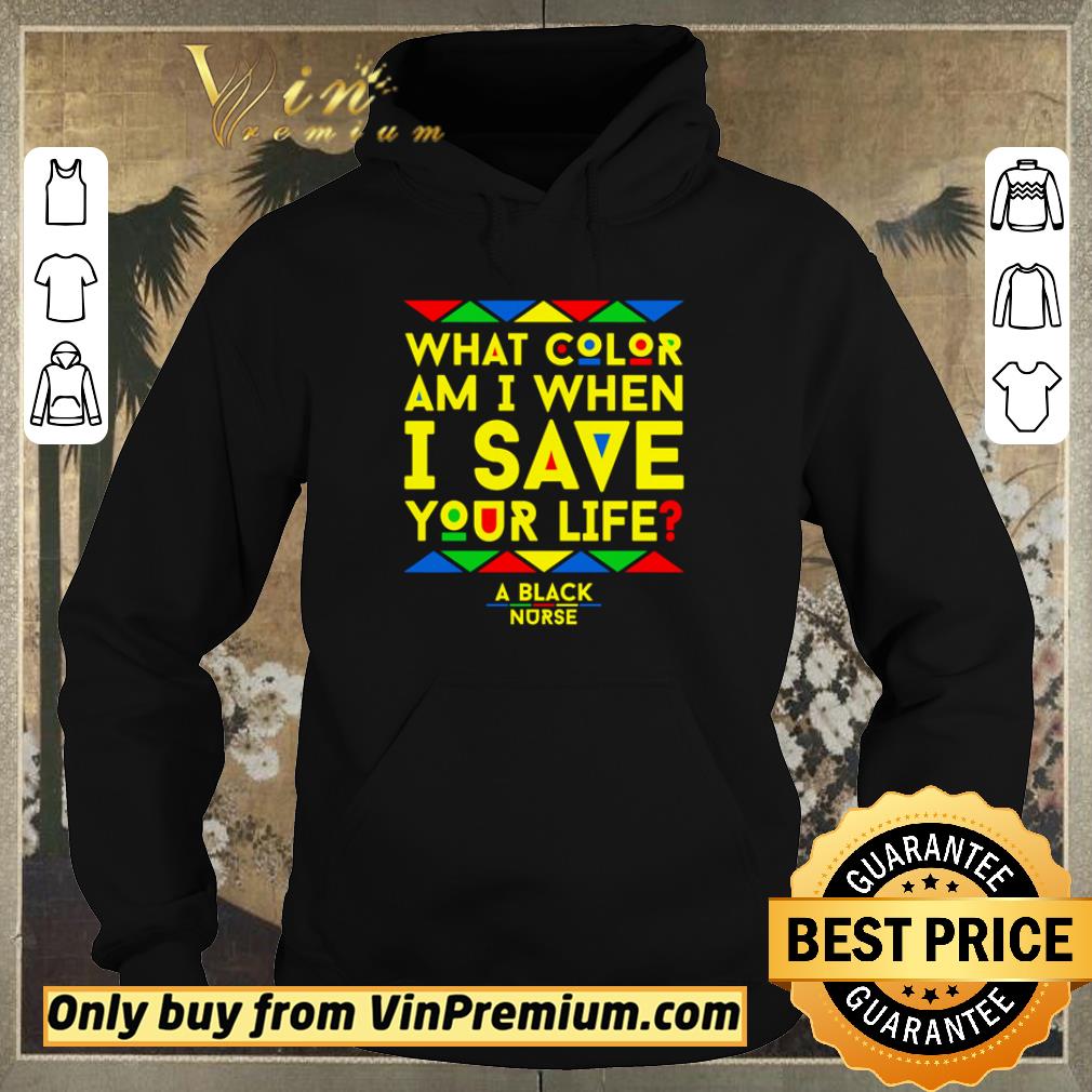 Top What color am I when I save you life a black nurse shirt sweater 5b459361 top what color am i when i save you life a black nurse shirt sweater 4 - Top What color am I when I save you life a black nurse shirt sweater