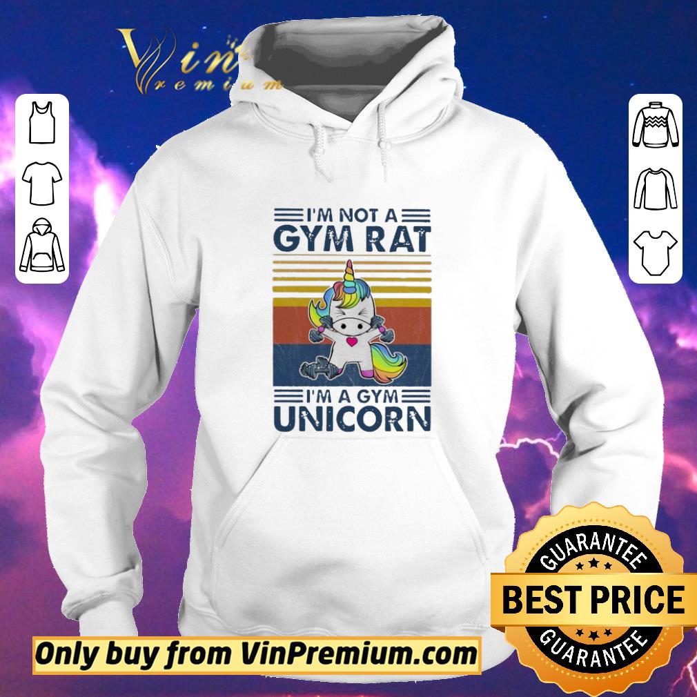 5f43f540 original i m not a gym rat i m a gym unicorn vintage shirt 4 - Original I’m not a GYM rat i’m a Gym Unicorn vintage shirt