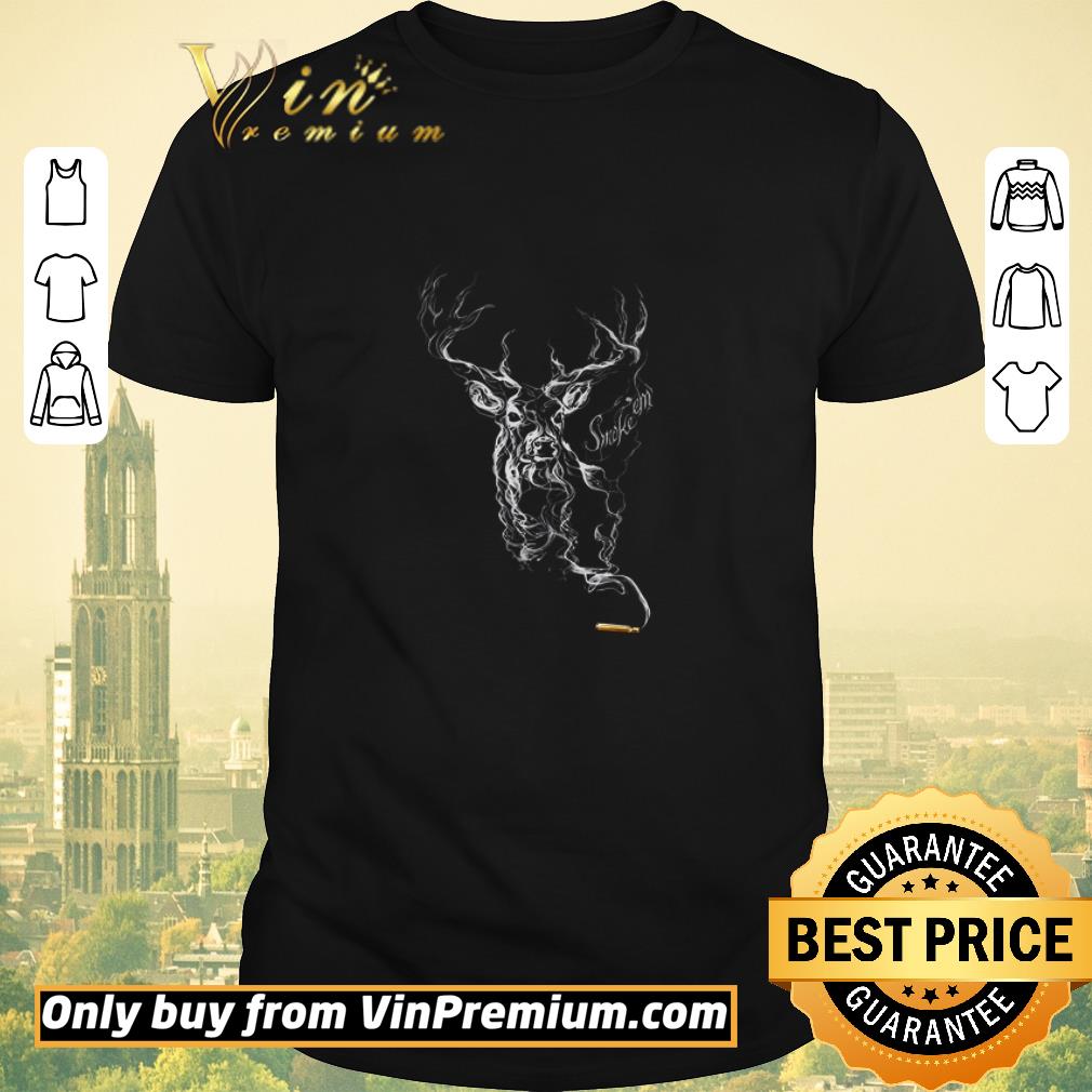 Original Hunting Moose Buck Wear Smoke Em shirt sweater