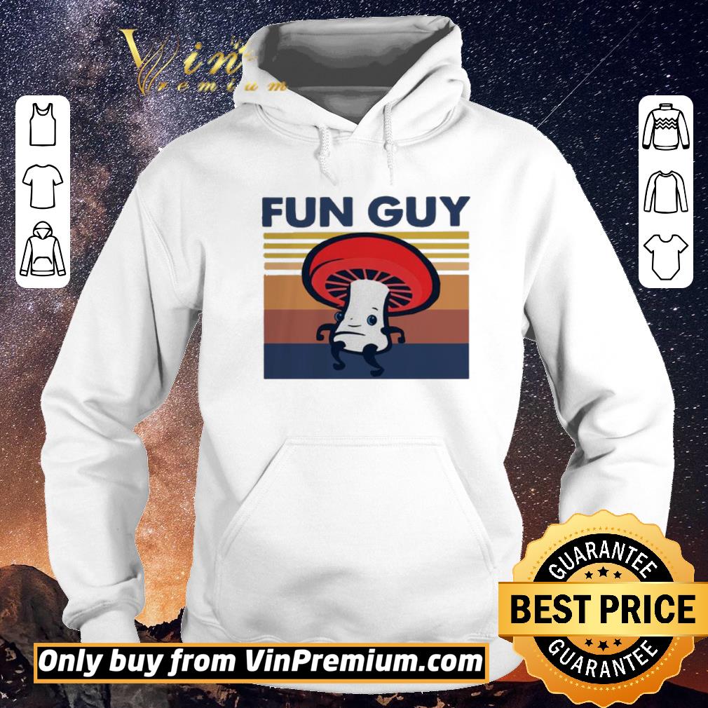 6415ea5d premium mushroom fun guy sunset white shirt sweater 4 - Premium Mushroom Fun Guy Sunset White shirt sweater