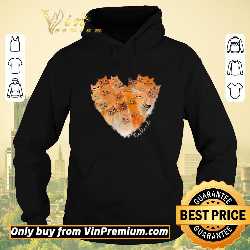6b84492d original cat heart be kind black lives matter shirt sweater 4 - Original Cat heart be kind black lives matter shirt sweater