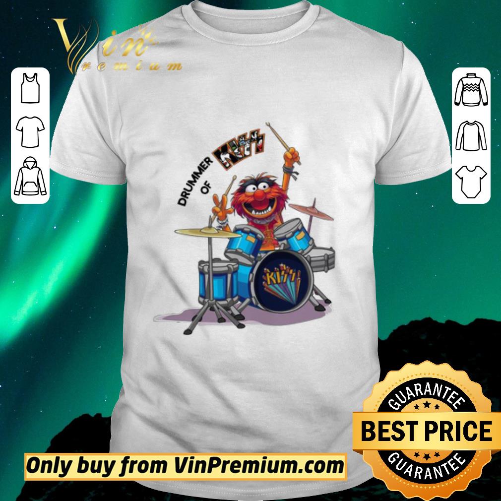 Premium Muppet Drummer of Kiss shirt sweater