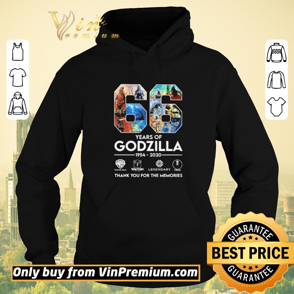 7268ce29 pretty 66 years of godzilla 1954 2020 thank you for the memories shirt sweater 4 - Pretty 66 years of Godzilla 1954 2020 thank you for the memories shirt sweater