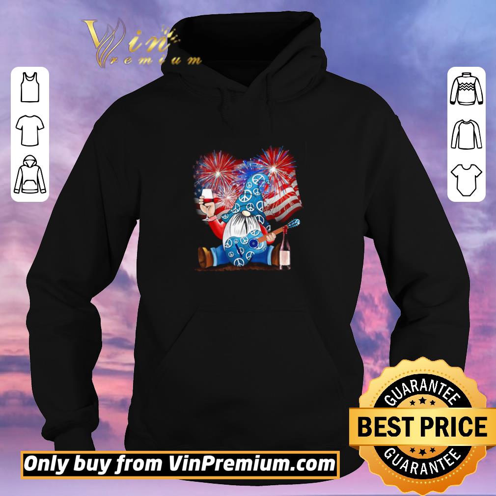 Awesome Gnome Playing Guitar American Flag shirt sweater 733d3a85 awesome gnome playing guitar american flag shirt sweater 4 - Awesome Gnome Playing Guitar American Flag shirt sweater