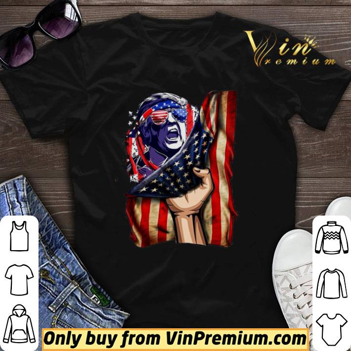 Both Sides Donald Trump USA Flag shirt sweater