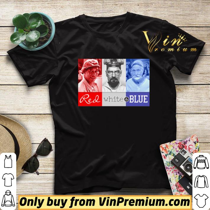 7a666928 ellis boyd redding walter white and joseph blue pulaski red white and blue shirt sweater 4 - Ellis Boyd Redding Walter White and Joseph Blue Pulaski red white and blue shirt sweater