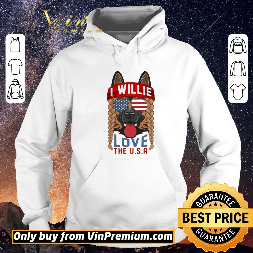 810cf01c premium willie nelson mashup german shepherd i willie love the usa shirt sweater 4 - Premium Willie Nelson Mashup German Shepherd I Willie Love The USA shirt sweater