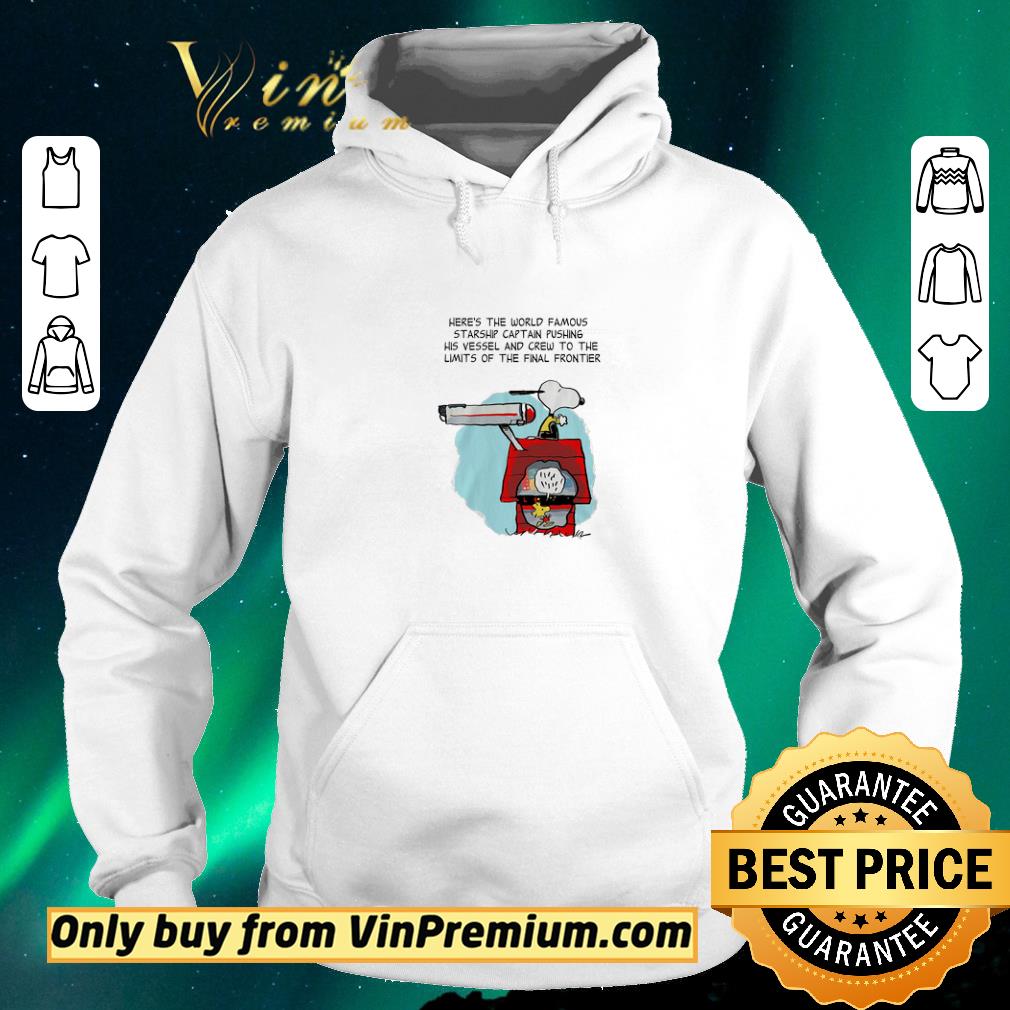 81c78122 top snoopy here s the world famous starship captain pushing his vessel shirt sweater 4 - Top Snoopy Here's The World Famous Starship Captain Pushing His Vessel shirt sweater