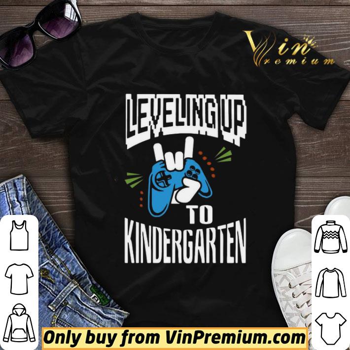Leveling Up To Kindergarten shirt sweater
