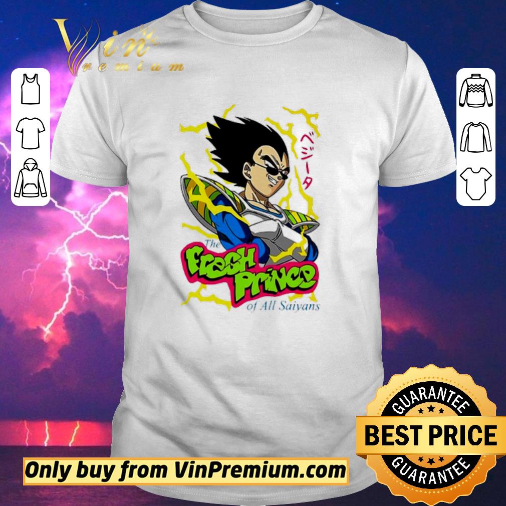 Nice The fresh prince of all saiyans shirt sweater