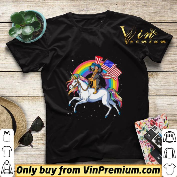 868ec370 dachshund riding unicorn happy independence shirt sweater 4 - Dachshund Riding Unicorn Happy Independence shirt sweater