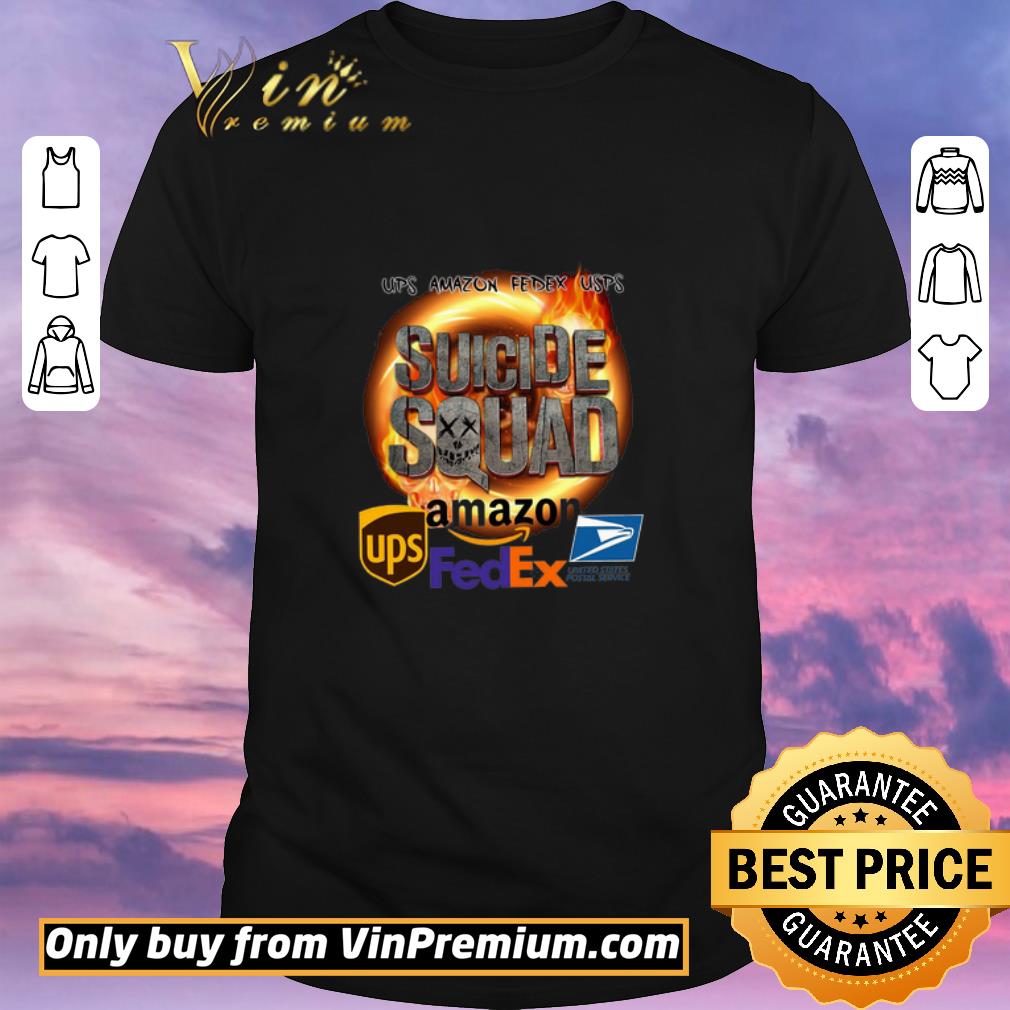 Official Ups Amazon Fedex Usps Suicide Squad shirt sweater