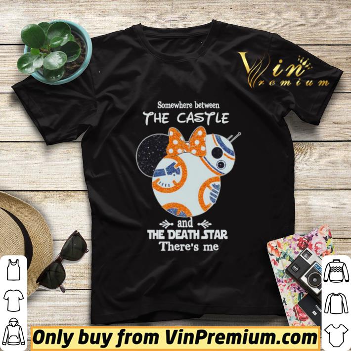 Minnie mouse Somewhere between the castle and the Death Star shirt sweater 894ed785 minnie mouse somewhere between the castle and the death star shirt sweater 4 - Minnie mouse Somewhere between the castle and the Death Star shirt sweater