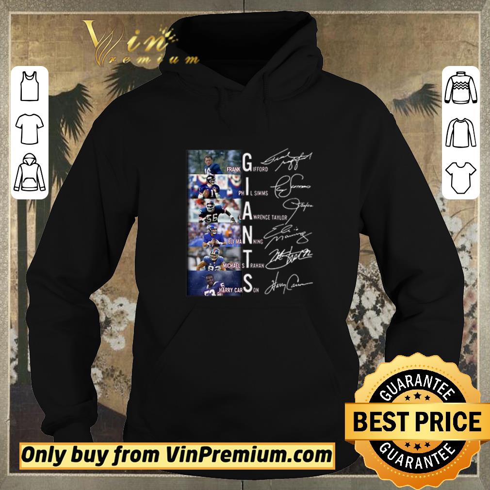 8a759667 premium giants frank figgord phil simms lawrence taylor eli manning michael strahan harry carson shirt sweater 4 - Premium Giants Frank Figgord Phil Simms Lawrence Taylor Eli Manning Michael Strahan Harry Carson shirt sweater