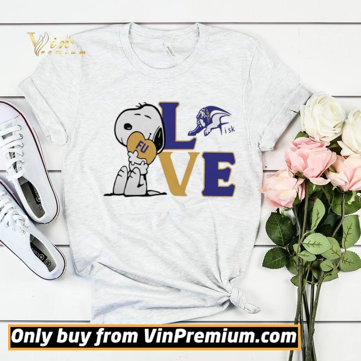 8aea077a snoopy love fu fisk university heart shirt sweater 4 - Snoopy love fu fisk university heart shirt sweater