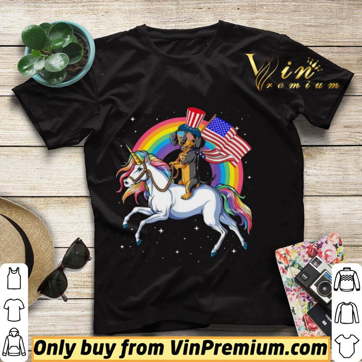 9092f6cb dachshund riding unicorn happy independence shirt sweater 4 - Dachshund Riding Unicorn Happy Independence shirt sweater