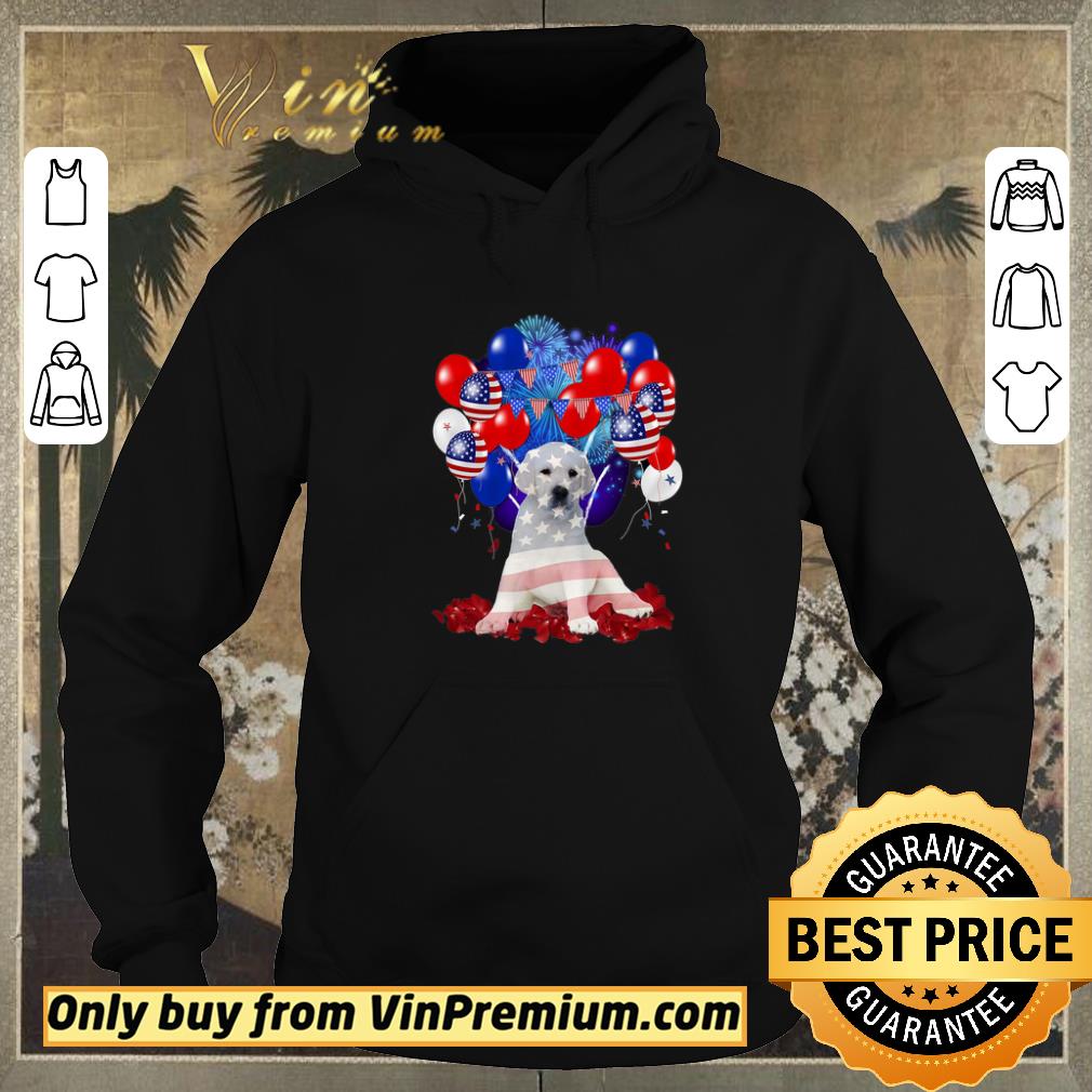 92f8f485 pretty labrador happy 4th july american balloons flag dog shirt sweater 4 - Pretty Labrador Happy 4th July American Balloons Flag Dog shirt sweater