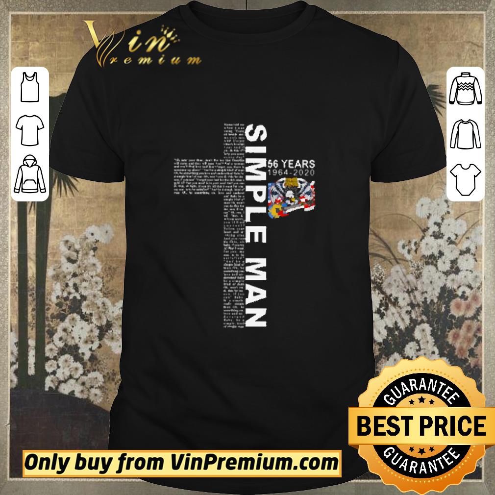 Awesome 56 years 1964 2020 lynyrd skynyrd simple man lyrics shirt sweater