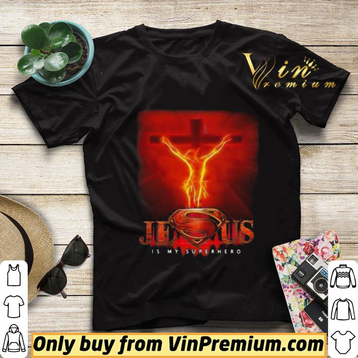 93d0cfc1 jesus is my superhero fire shirt sweater 4 - Jesus is my superhero fire shirt sweater
