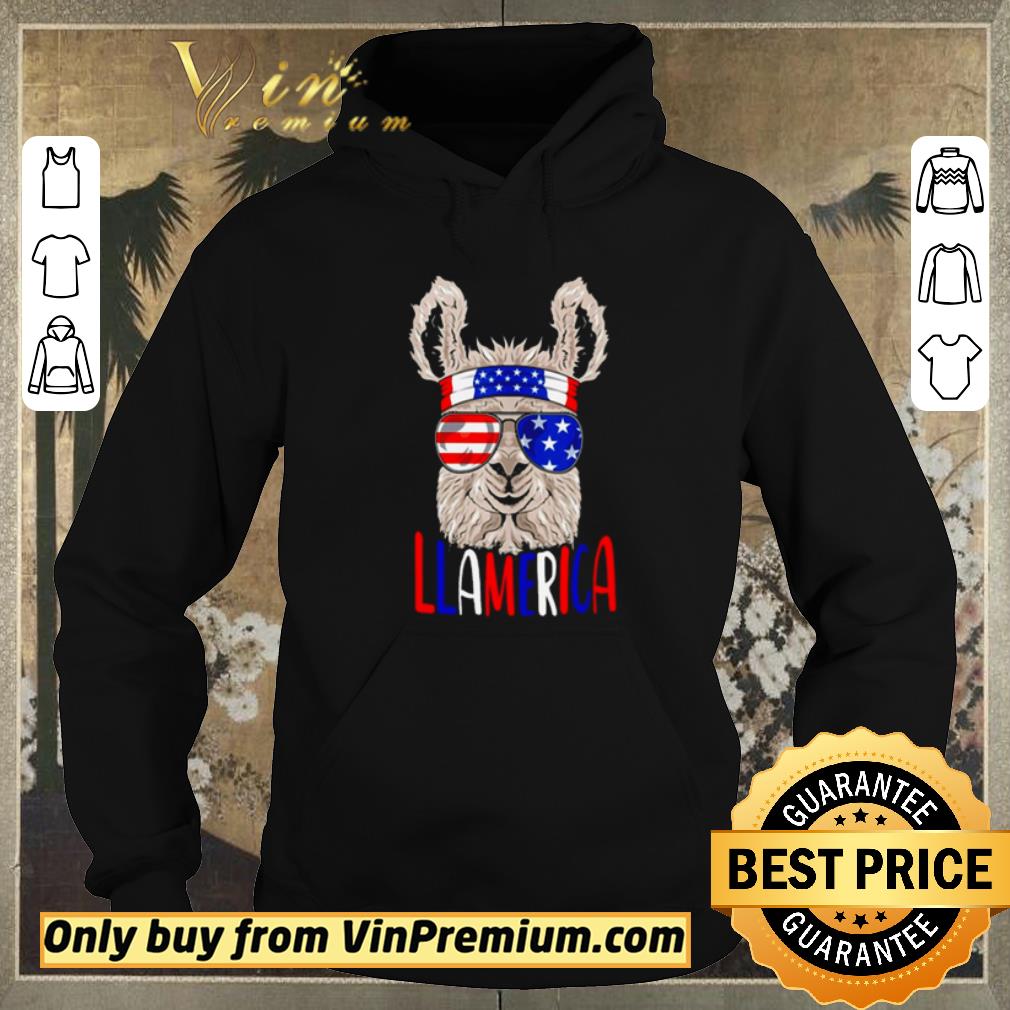 9495321f funny llama llamerica america flag 4th of july shirt 4 - Funny Llama Llamerica America Flag 4th of July shirt