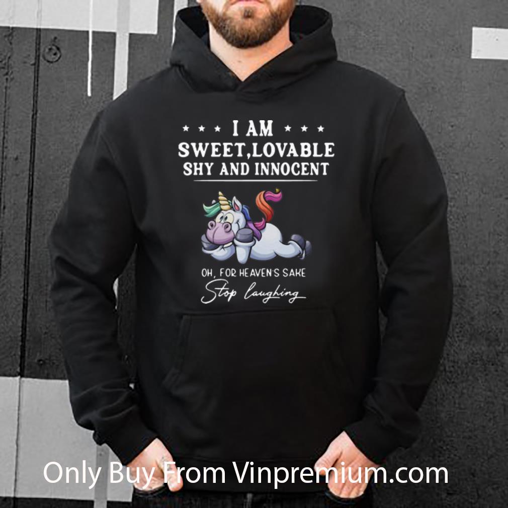 9728ebeb original unicorn i am sweet lovable shy and innocent stop laughing shirt 4 - Original Unicorn I Am Sweet Lovable Shy And Innocent Stop Laughing shirt
