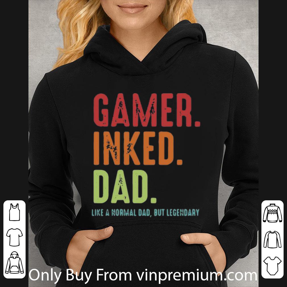 97ba95d3 top vintage gamer inked dad like a normal dad but legendary shirt 4 - Top Vintage Gamer Inked Dad Like A Normal Dad But Legendary shirt