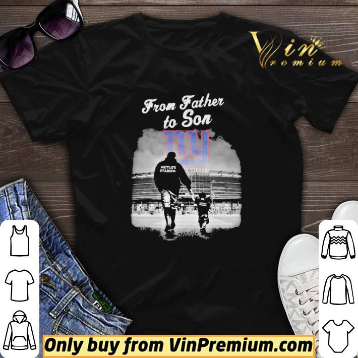 New york giants from father to son metlife stadium happy father’s day shirt sweater