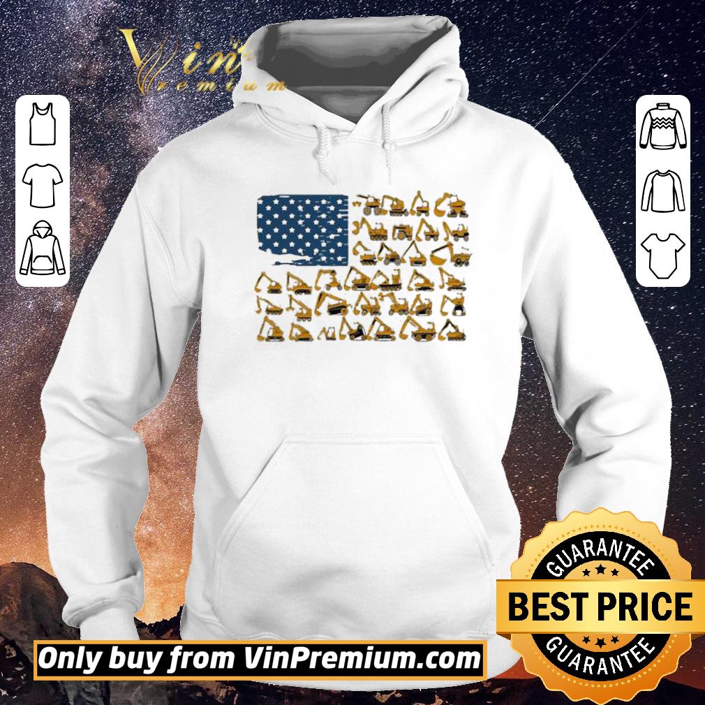9b761ffb pretty farmer excavator american flag independence day shirt sweater 4 - Pretty Farmer excavator american flag independence day shirt sweater