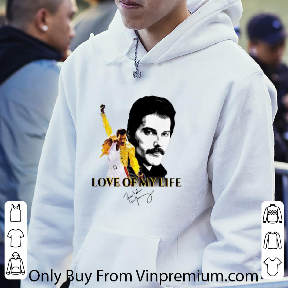 9bddae74 nice freddie mercury queen love of my life signature shirt 4 - Nice Freddie Mercury Queen Love Of My Life Signature shirt