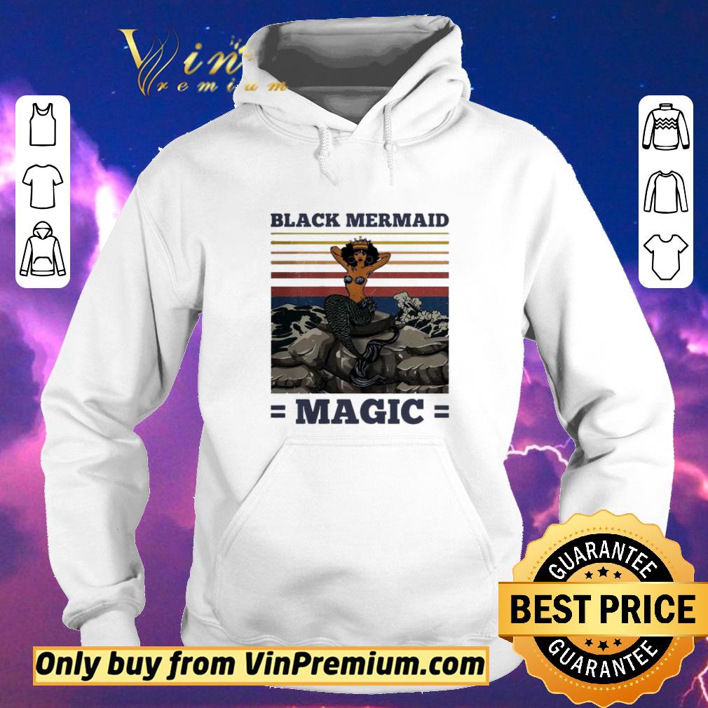 9edea97d premium awesome black mermaid magic vintage shirt sweater 4 - Premium Awesome Black Mermaid Magic Vintage shirt sweater