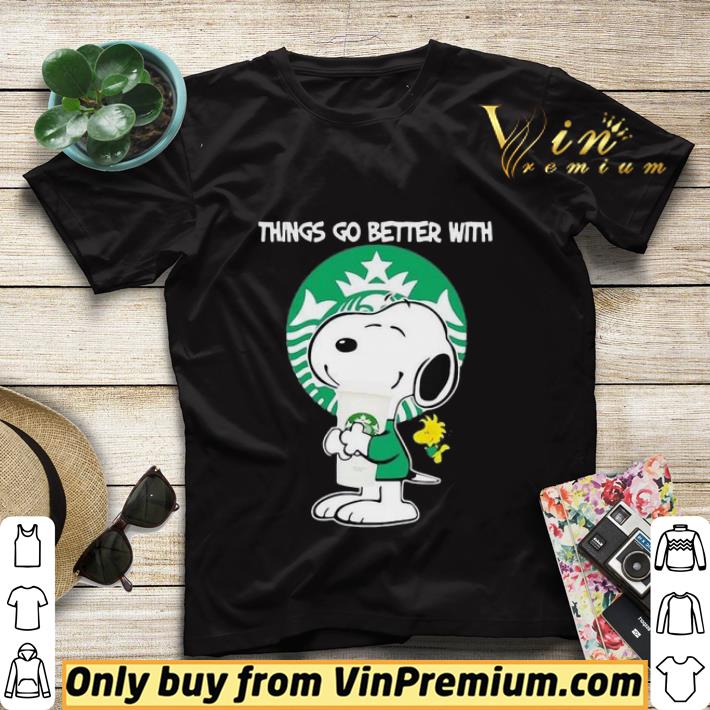 9fb76686 snoopy and woodstock things go better with starbucks shirt sweater 4 - Snoopy and woodstock things go better with Starbucks shirt sweater