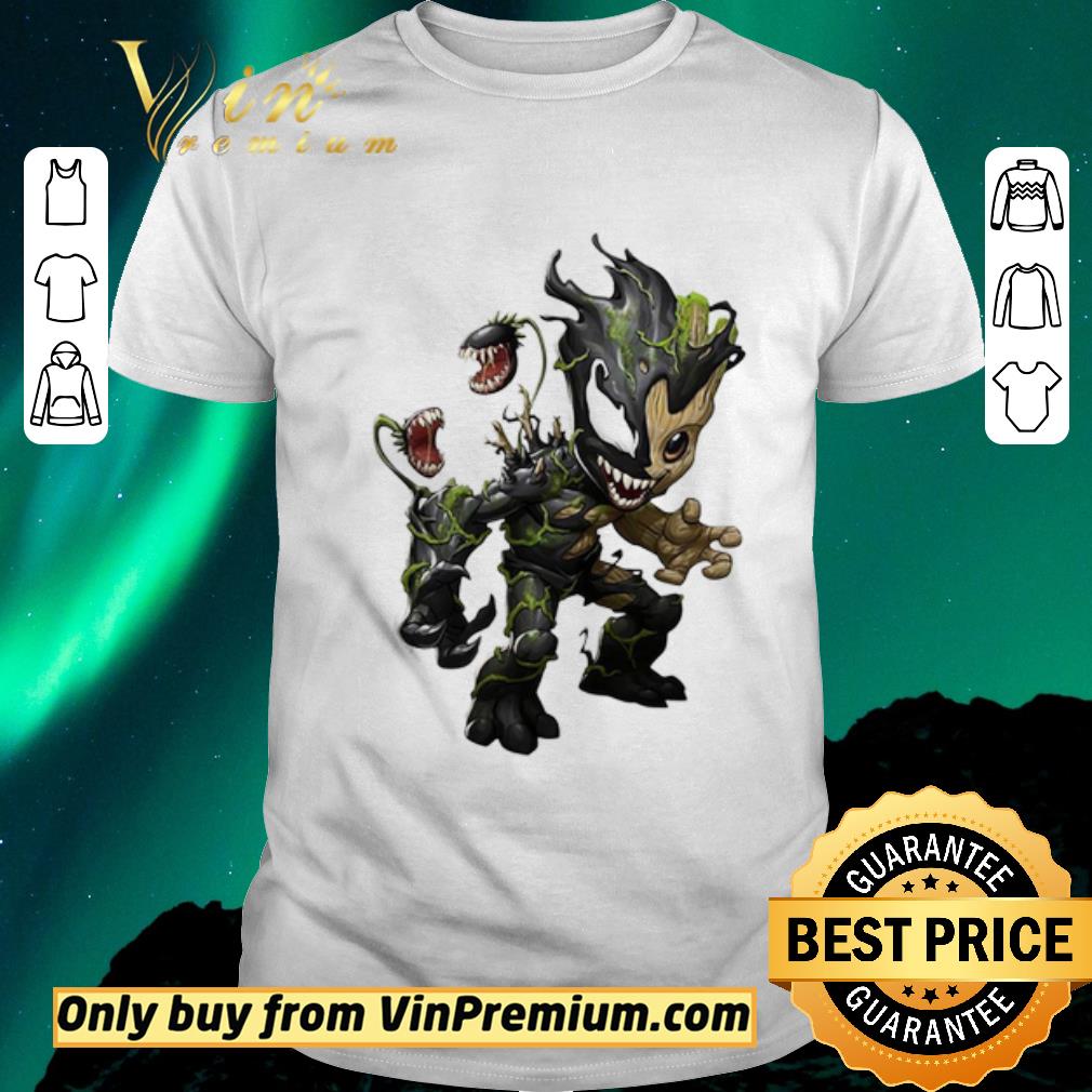 Funny Baby groot and venom shirt sweater