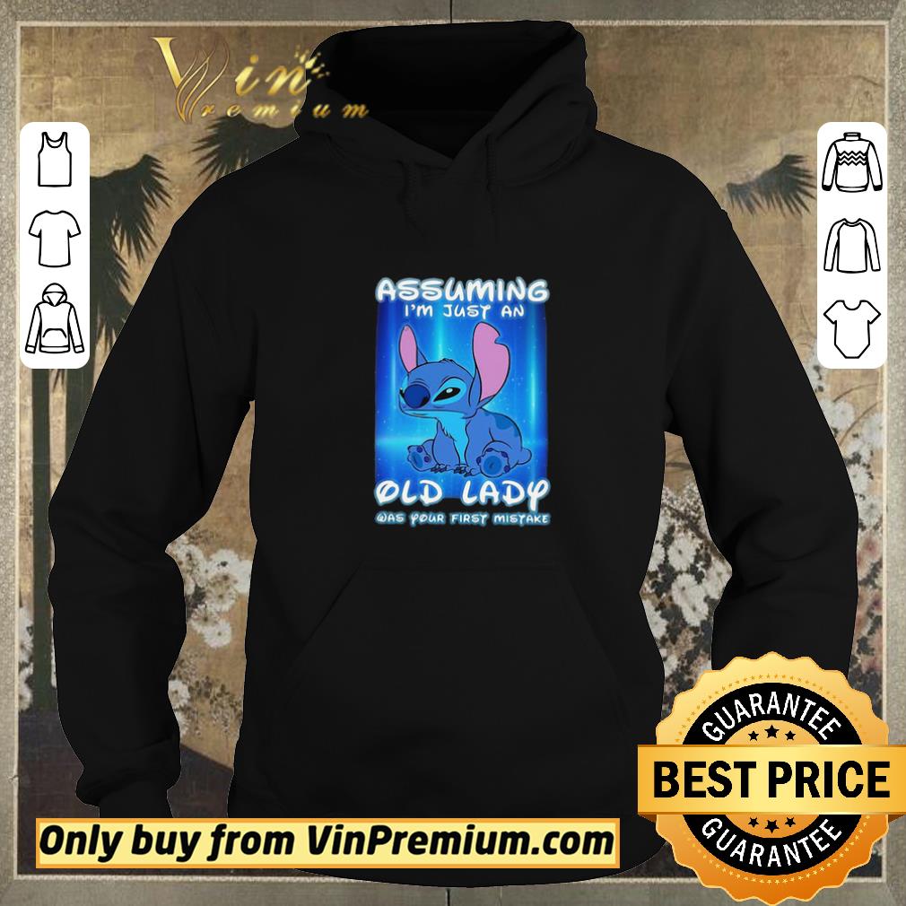 Funny Disney Stitch Assuming I’m Just An Old Lady Was Your First Mistake shirt sweater a2340ac6 funny disney stitch assuming i m just an old lady was your first mistake shirt sweater 4 - Funny Disney Stitch Assuming I’m Just An Old Lady Was Your First Mistake shirt sweater