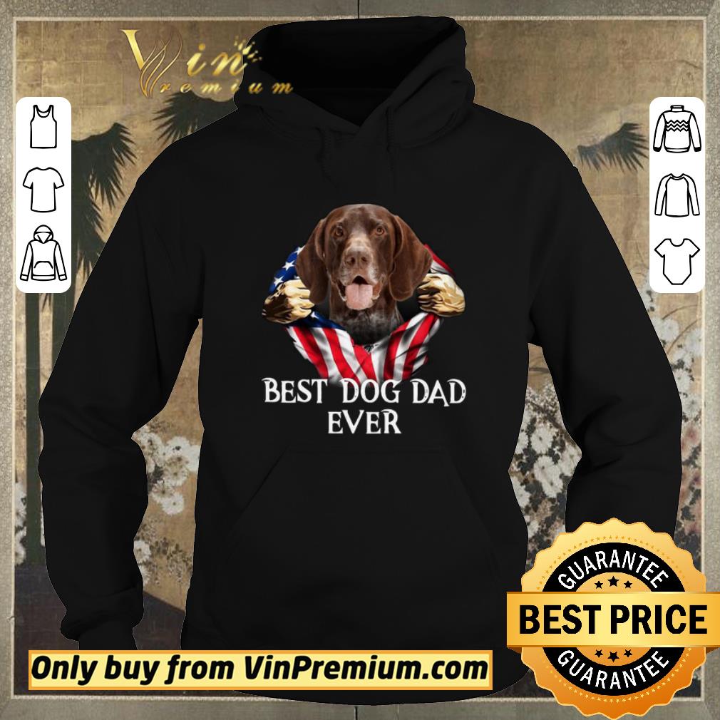 a6740d02 funny blood inside me german shorthaired pointer dog american flag best dog dad ever shirt sweater 4 - Funny Blood Inside Me German Shorthaired Pointer Dog American Flag Best Dog Dad Ever shirt sweater
