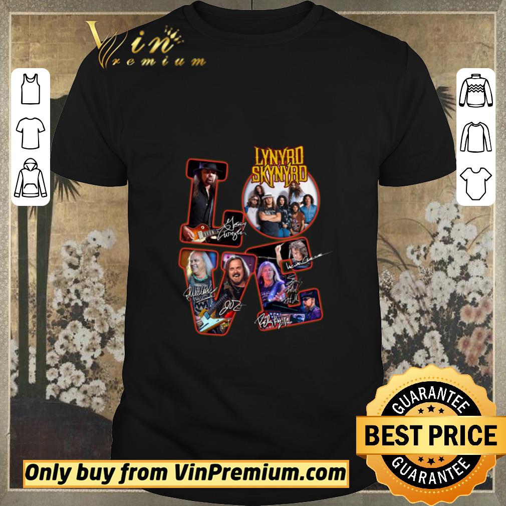 Funny Love Lynyrd Skynyrd Love Signature shirt sweater