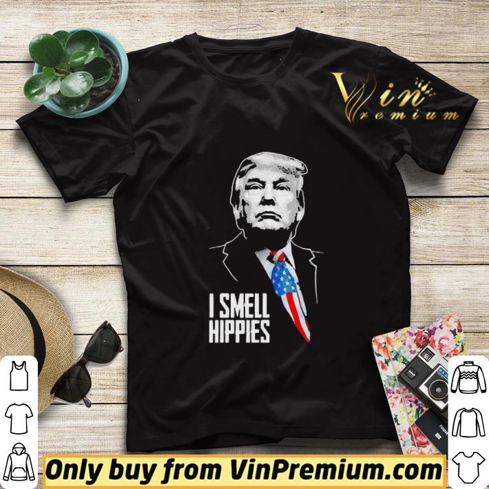 Donald Trump I Smell Hippies shirt sweater aa180b60 donald trump i smell hippies shirt sweater 4 - Donald Trump I Smell Hippies shirt sweater