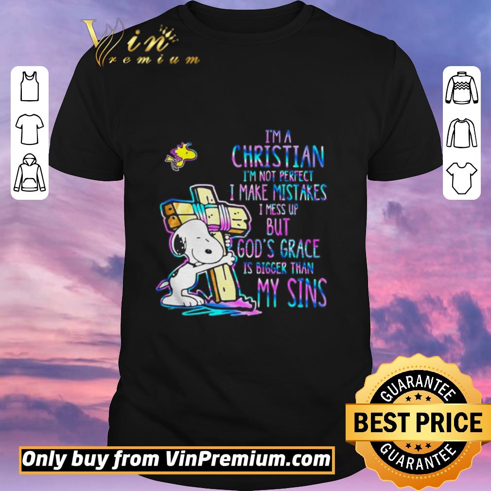 Hot I’m a christian Im not perfect I make mistake I mess up but God’s grace is bigger tha my sins shirt sweater