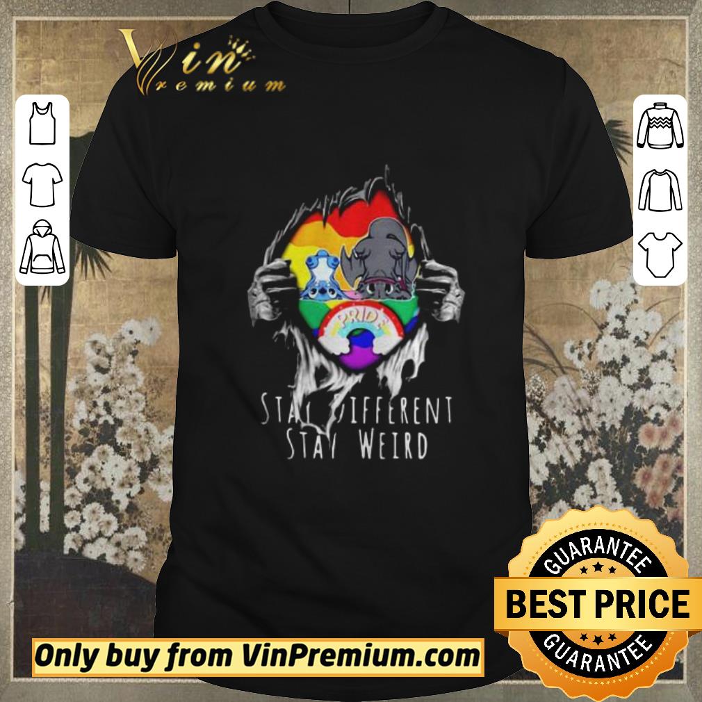 Hot Blood Inside Me Stitch And Night Fury Stay Different Stay Weird shirt sweater