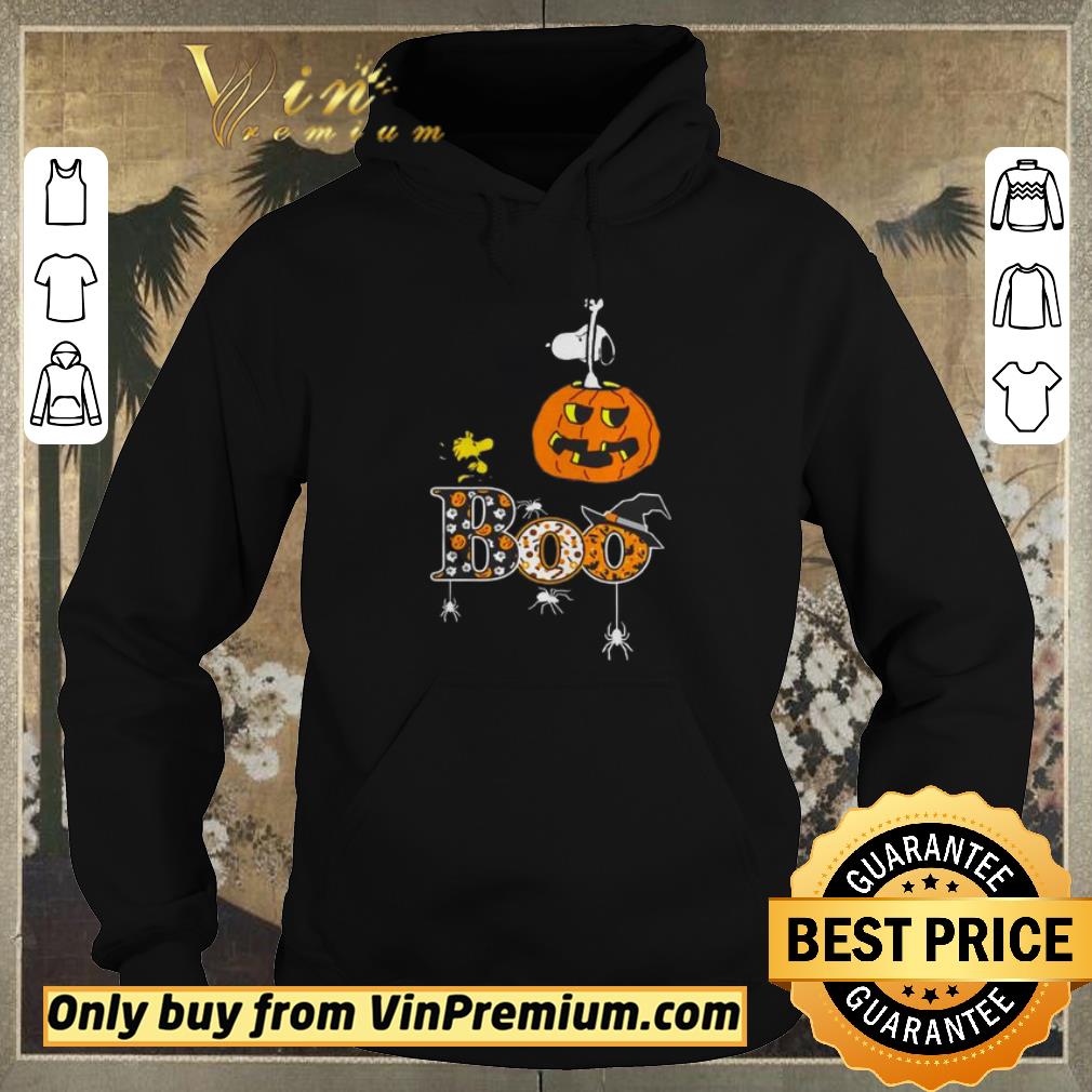 Hot Halloween Snoopy and Woodstock boo black shirt ab791629 hot halloween snoopy and woodstock boo black shirt 4 - Hot Halloween Snoopy and Woodstock boo black shirt
