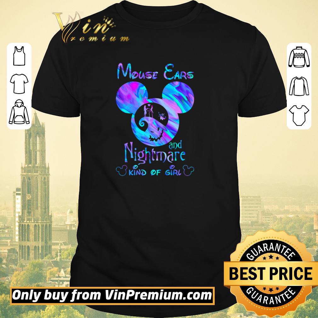 Awesome Mouse ears and Nightmare kind of girl shirt sweater