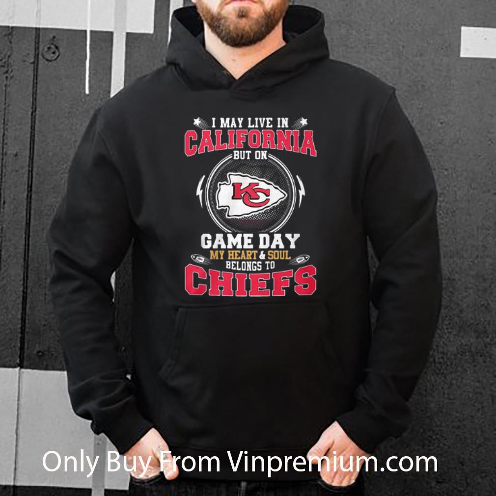 abfe1891 top i may live in california but on game day my heart belong to chiefs shirt 4 - Top I May Live In California But On Game Day My Heart Belong To Chiefs shirt