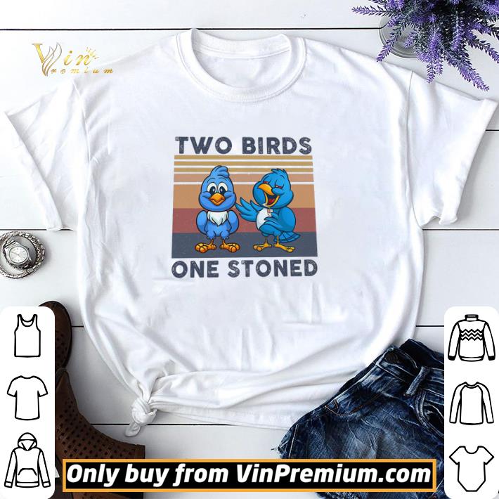 Two Birds One Stoned Vintage shirt sweater